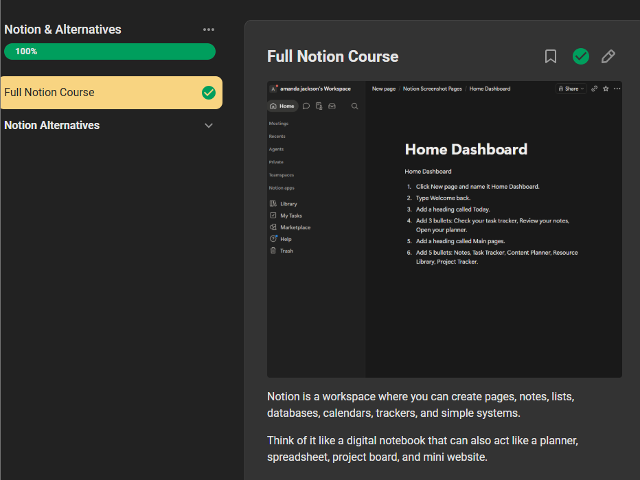 Notion & Alternatives sneak peek